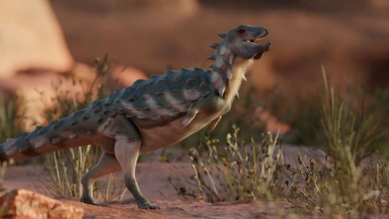 V Argentině objevili prvního dvounohého obrněného dinosaura z Jižní Ameriky